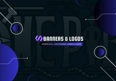 I will make custom professional gfx banners with pfp