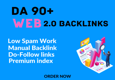 I will build web 2. 0 backlinks