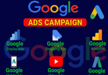 I will setup google ads campaign,  adwords PPC campaign from scratch