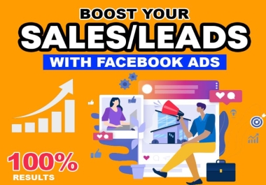 I will do 100 Successful High Result Facebook ads campaign