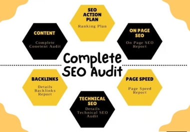 I will do professional SEO Audit Technical SEO Audit Complete SEO Audit Report