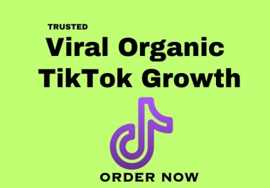 100 Fast And Save Organic Tiktok growth