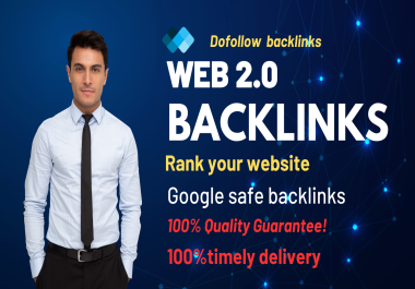 Top 20 HIGH DA WEB 2.0 backlinks Manually submission