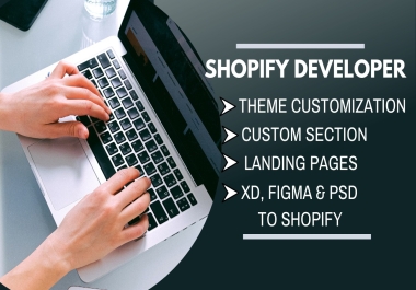 I will design,  redesign shopify store,  shopify dropshipping store,  shopify website, ecommerce store