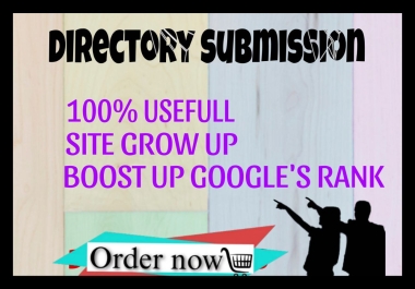 I will provide 100 Directory Submission on high quality sites