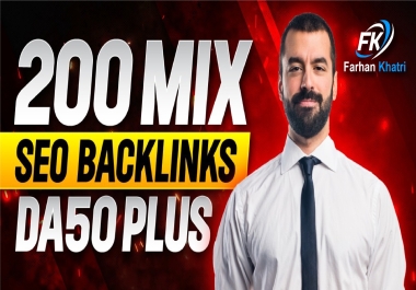 High-Quality 200 SEO Backlinks for Improved Website Rankings
