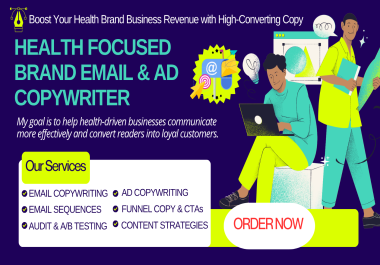 Email & Ad Copy That Converts - For Health,  Wellness,  E com,  SaaS,  & Info Brands