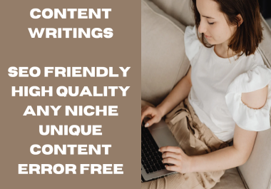 I'll  write  search  engine-optimized  blog  entries,   articles,   and  other  content.