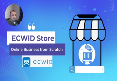 I will create your online store using Ecwid or Shopify