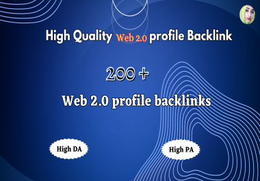 I will do 200 web 2.0 backlinks