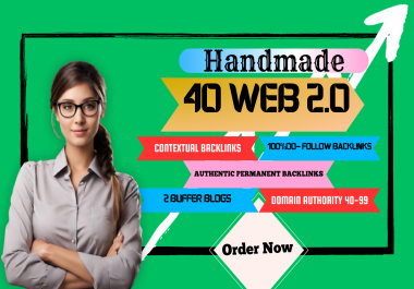 Handmade 40 Web 2.0 Buffer Blogs with login details