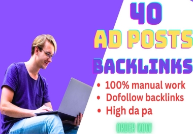 100 Ads posts on top ad posting sites