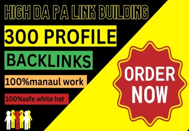 45 profile creation backlinks on high da websites