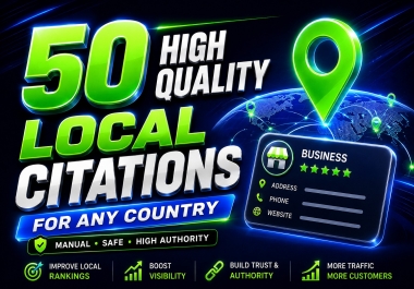 Quality Local Citations for any Country