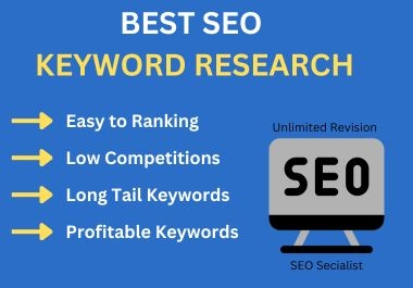 I will do SEO Keyword Research and Competitors Analysis for your Website