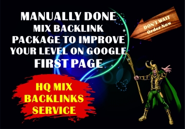 Mix Backlinks Package to Boost Your Ranking on Google