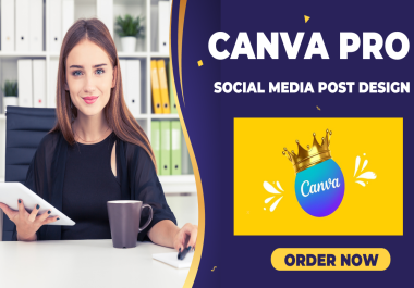 I Will Design 10 Social Media Posts using Canva Pro