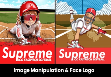 I will do Image Manipulation & Face logo