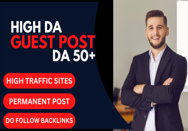 write and pubish high da guest post with do follow backlinks