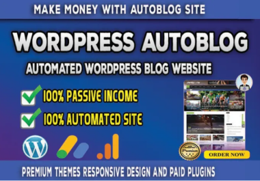 I will create professional wordpress automated news website wordpress autoblog