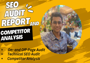 SEO Audit report With competitor analysis
