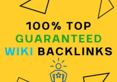 Elevate Your SEO Game 150+ Premium Wiki Backlink Service
