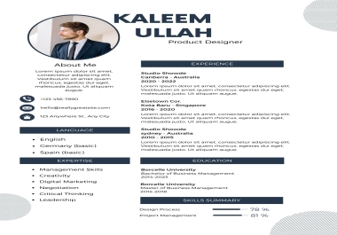 I will write a fully optimized resume and cover letter