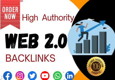 Create High-quality 80 web 2 0 Backlinks Permanent Site