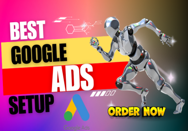 I Will setup and optimize your New Google ads AdWords PPC account campaigns