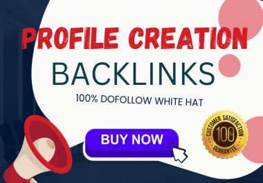 RANK your website BY USING 90 Profile Creation backli...