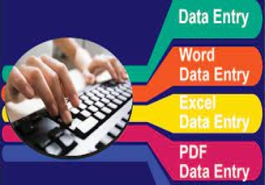 I am offering Data Entry & lead Generation services