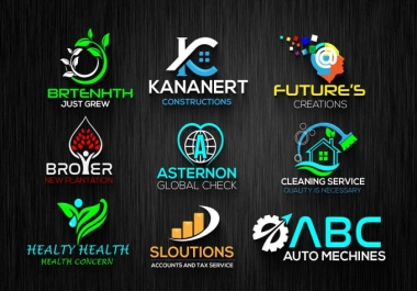 I will create your 3 modern logo,  professional logo,  minimalist logo in 5