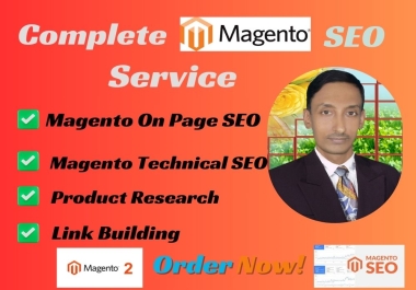 Complete Magento Shop SEO Service From Magento SEO Expert