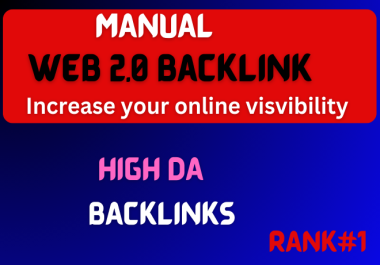 100 professionally create web 2.0 Backlinks with high quality