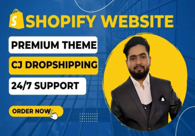 I will create shopify website or shopify dropshipping store