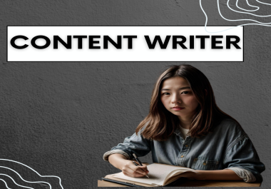 I will write a unique content/article/blog as per your desire