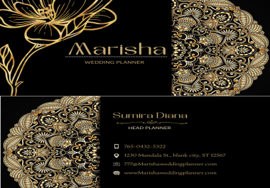 I will make Professional business card for you and your brand