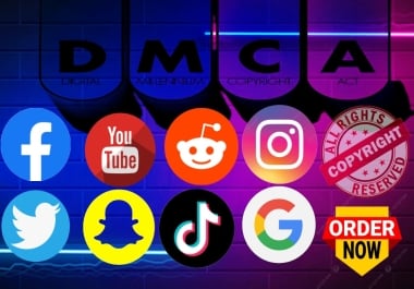 Remove pirated content under DMCA