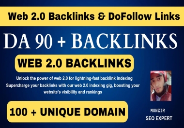 I will Provide 20 High Authority DA 90+ Dofollow Backlinks