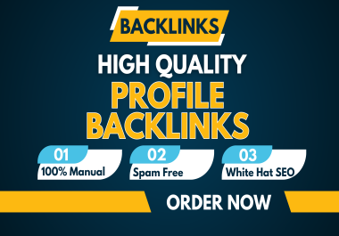 I will create 200 high Quailty profile backlinks