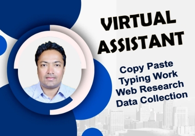 Virtual Assistant for Data Entry and Typing