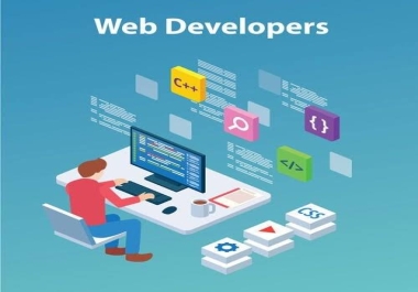 I am a professional web developer and logo designer