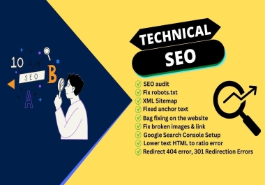 Fix Your Website with Expert SEO Services Technical SEO,  WordPress SEO,  and More