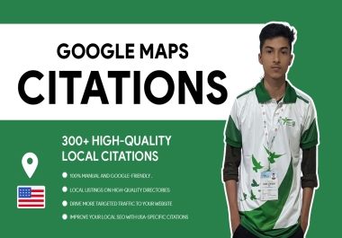 i will do 12500 google map citation