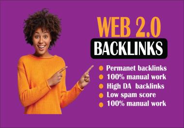 I will create 150 high-authority web 2.0 backlinks with DA 60+.