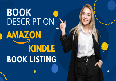 I will write SEO optimized book description for your ebook or KDP