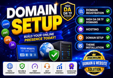 I will create 10 Domains Setup for you business