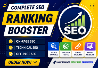 I will do 360&deg SEO on-Page,  off-Page & site optimization
