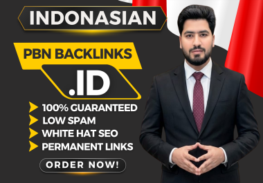I will create 25 High Quality. id Indonesian Contextual Backlinks