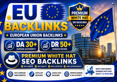 I will create 100 High-Quality. Eu European PBN Backlinks